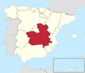 Cartina Castilla-La Mancha