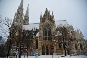 Vienna sotto la neve
